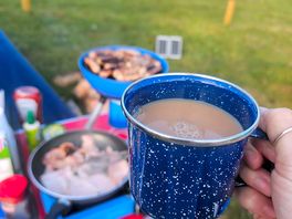 Breakfast with a view
