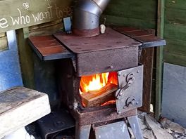 Cosy outside area to shelter in