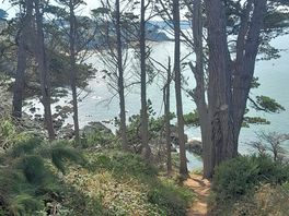 Accès à la plage