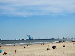 The beach.