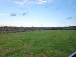 That is a sloped field.