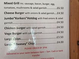Grt menu and yummy