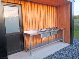 New for 2025, shower, toilet and washing up facilities