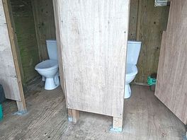 Toilet cubicals.