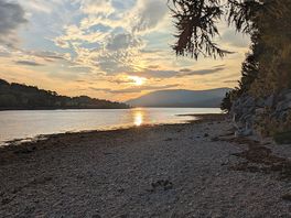 Sunset on the beach