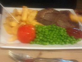 10oz rump cooked to perfection
