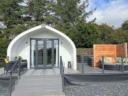 The glamping pod