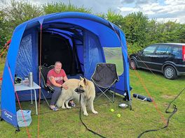 All set up ready for the weekend