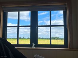 View from the bed!