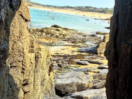 Harlyn sands beach