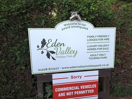 Welcome sign