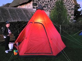 Our tent :)