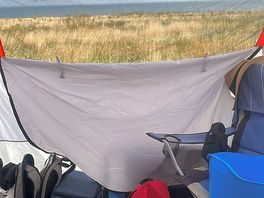 Morning view from tent