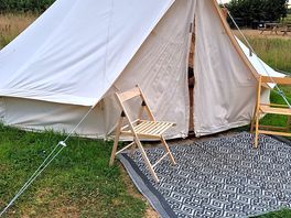 The bell tent.