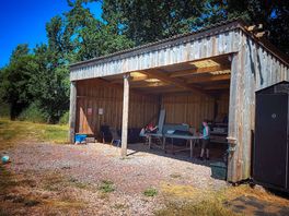 View of the barn