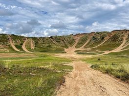 One of the high dunes