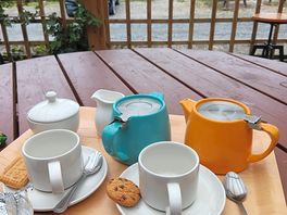 Tea for two with a puncture