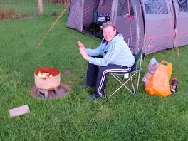Getting the campfire going