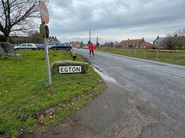 1 mile walk to egton from the site.