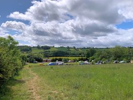 View from the top of the campsite