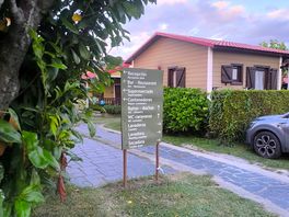 Entrada del camping