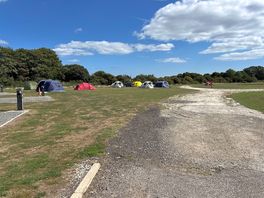 Tent campsite area a bit of an afterthought.