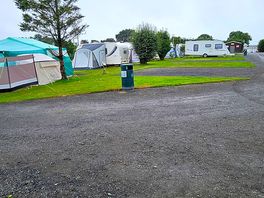 Tourer and tent area
