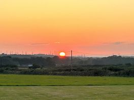 Campsite evening views