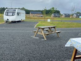 A few picnic benches dotted around too, perfect for morning coffee.