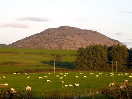 Carn fadryn from the campsite