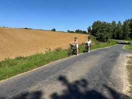 Cycling on the local roads, not a problem, the drivers are very respectful.