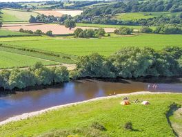 Pitches by the river