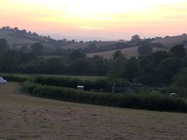 Wonderful view from our pitch