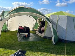 Level ground and plenty of space for the tent