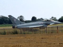 Typhoon back from traing flight