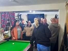 Shed draggers evening at halloween