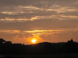 Dramatic sunset