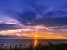 Sunrise - view from tent