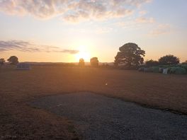 Sunset at the campsite
