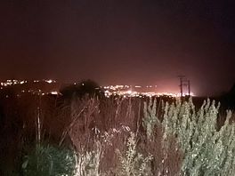 View of westward ho! at night