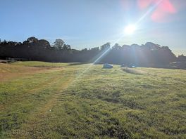 Beautiful large field to camp in :)