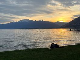 View from campsite