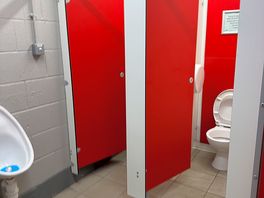 And toilets