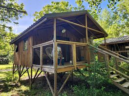 1 bed log cabin