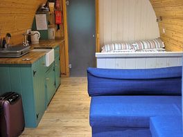 Inside of our lodge