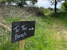 To the beach