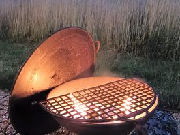 Fire pit.. logs and matches proc