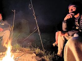 Campfire was a cozy way to end each day