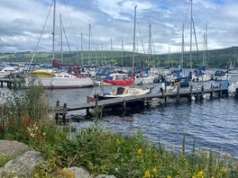 Ullswater caravan site private marina
