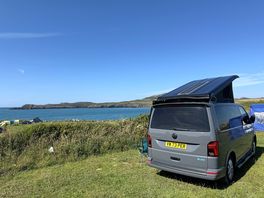 Spectacular views from the van